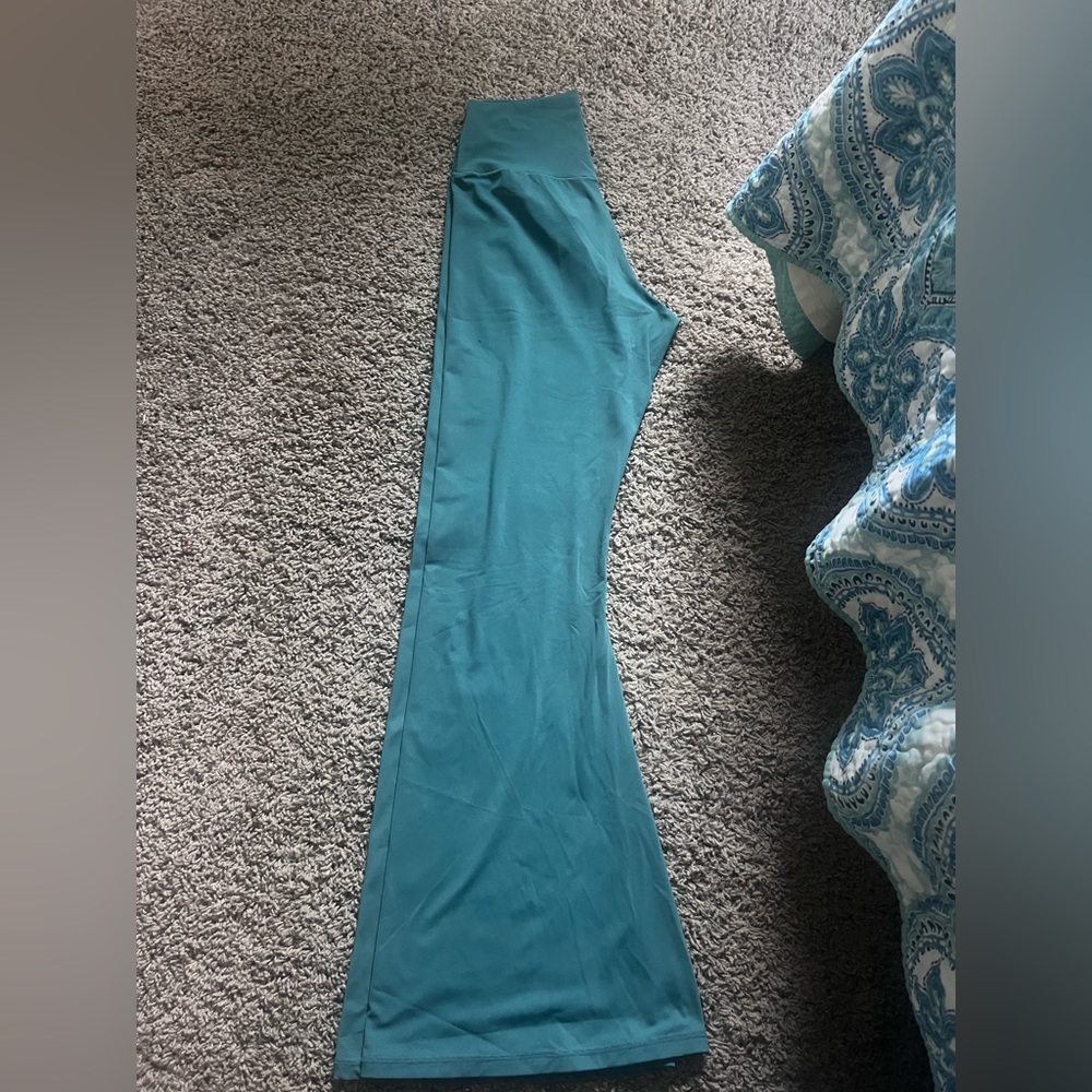 Teal Flare Leggings